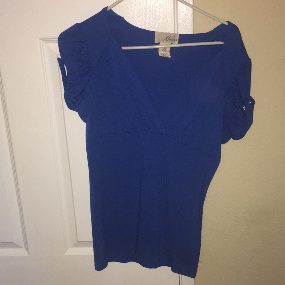 Guess Blue Blouse
